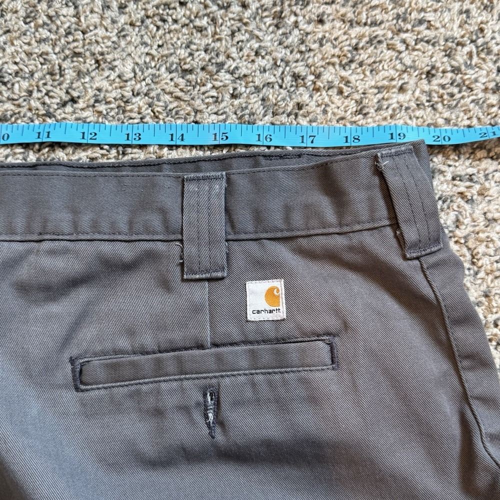 Carhartt Dark Grey Work Shorts Size 42 Original Fit - Picture 6 of 7